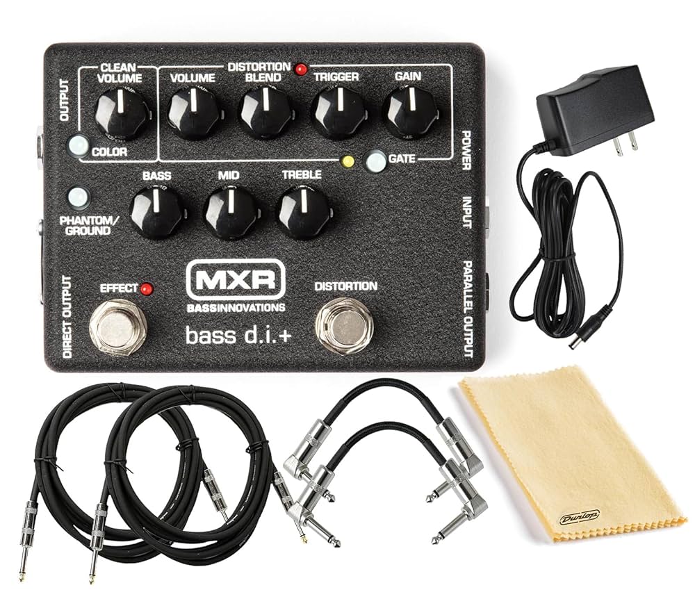 MXR M-80 bass d.i.+ （M80） MXR M80 Bass D.I. Plus Pedal | Long & McQuade